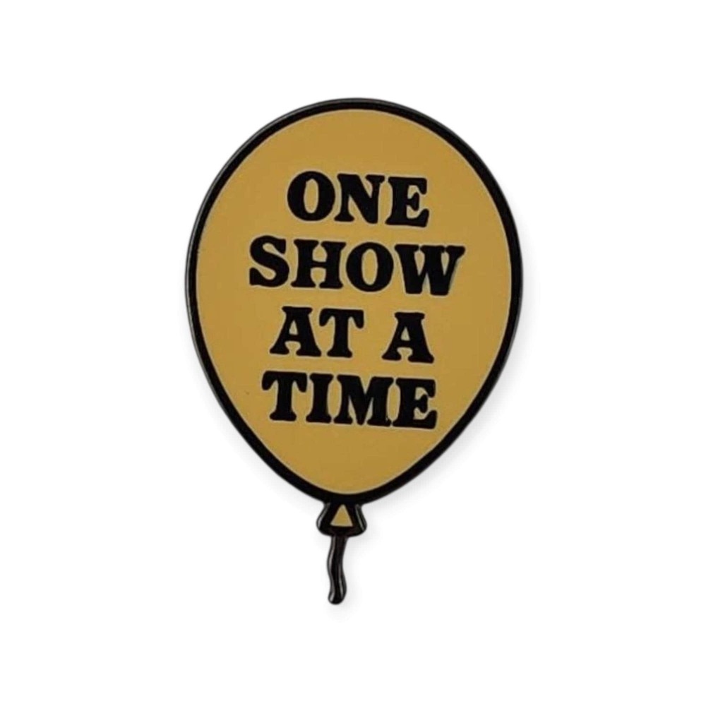 One Show At‎ A Time "Yellow Balloon" Enamel pin, brooch jewelry Wharf Rats